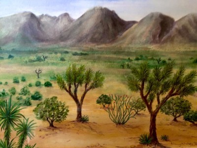 Joshua Tree watercolor 